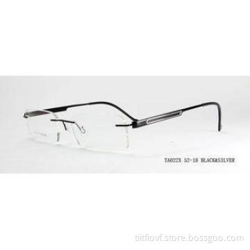 Bendable Fashion Titanium Optical Frames Of Rimless / Any S